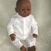 ADH2 Demonstratiepop babypop voor new born babyfotografie – therapie – babymassage 52 cm gewicht 3300 gram - Afbeelding 32
