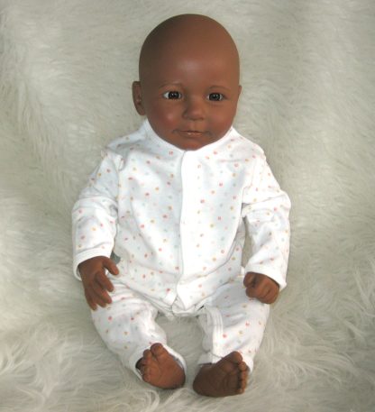 ADH2 Demonstratiepop babypop voor new born babyfotografie – therapie – babymassage 52 cm gewicht 3300 gram