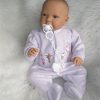 AD6b Levensechte Babypop Lara met kleding en speen 52 cm - Afbeelding 23