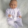 AD6b Levensechte Babypop Lara met kleding en speen 52 cm - Afbeelding 9