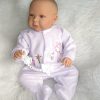 AD6b Levensechte Babypop Lara met kleding en speen 52 cm - Afbeelding 8