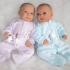 AD6f Levensechte Babypoppen set van 2 Lara en Leonie met kleding 52 cm - Afbeelding 2
