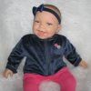 AD3d Levensechte Babypop soft body lachend met kleding 53 cm - Afbeelding 22
