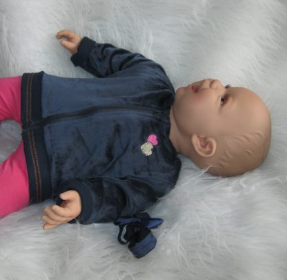 AD3d Levensechte Babypop soft body lachend met kleding 53 cm - Afbeelding 6