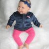 AD3d Levensechte Babypop soft body lachend met kleding 53 cm - Afbeelding 17