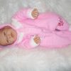 AD5i Levensechte babypop softbody pop met in roze pakje 53 cm - Afbeelding 4
