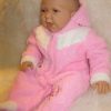 AD5i Levensechte babypop softbody pop met in roze pakje 53 cm - Afbeelding 5
