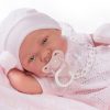 Antonio Juan levensechte babypop full body meisje met kleding deken en speen 43 cm