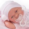 Antonio Juan levensechte babypop full body meisje met kleding deken en speen 43 cm - Afbeelding 3