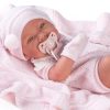 Antonio Juan levensechte babypop full body meisje met kleding deken en speen 43 cm - Afbeelding 7