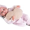 Antonio Juan pop babypop soft body blauwe ogen met kleding 42 cm