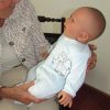 AD5h Levensechte babypop softbody pop met velours kleding 53 cm - Afbeelding 16