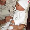 AD9d Levensechte Babypop Leoni soft body bruine ogen met kleding speen 52 cm - Afbeelding 7