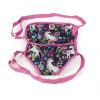 Poppen draagzak buikdrager eenhoorn print voor poppen maat 35 t/m 52 cm - Afbeelding 3