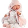 Llorens Poppenkleding 4 delig met omslagdeken Llorens voor pop 41 t/m 44 cm - Afbeelding 6