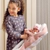 Llorens levensechte babypop soft body baby pop met geluid reiswieg en speen 42 cm - Afbeelding 3