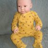 AD6b Levensechte Babypop Lara bruine ogen in pakje 52 cm Limited Edition - Afbeelding 10