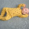 AD6b Levensechte Babypop Lara bruine ogen in pakje 52 cm Limited Edition - Afbeelding 9