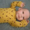 AD6b Levensechte Babypop Lara bruine ogen in pakje 52 cm Limited Edition - Afbeelding 5