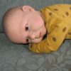 AD6b Levensechte Babypop Lara bruine ogen in pakje 52 cm Limited Edition - Afbeelding 7