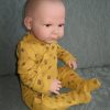 AD6b Levensechte Babypop Lara bruine ogen in pakje 52 cm Limited Edition - Afbeelding 3