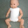 AD6b Levensechte Babypop Lara bruine ogen in pakje 52 cm Limited Edition - Afbeelding 6