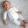 AD6 Levensechte Babypop soft body flexibel zonder kleding 53 cm - Afbeelding 26