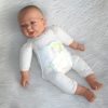 AD6 Levensechte Babypop soft body flexibel zonder kleding 53 cm - Afbeelding 25