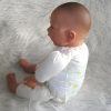 AD6 Levensechte Babypop soft body flexibel zonder kleding 53 cm - Afbeelding 10