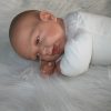AD6 Levensechte Babypop soft body flexibel zonder kleding 53 cm - Afbeelding 6