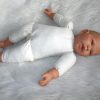 AD6 Levensechte Babypop soft body flexibel zonder kleding 53 cm - Afbeelding 15