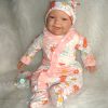 AD3i2 Levensechte Babypop soft body bruine ogen kleding speen 53 cm - Limited Edition - Afbeelding 27