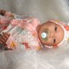 AD3i2 Levensechte Babypop soft body bruine ogen kleding speen 53 cm - Limited Edition - Afbeelding 9