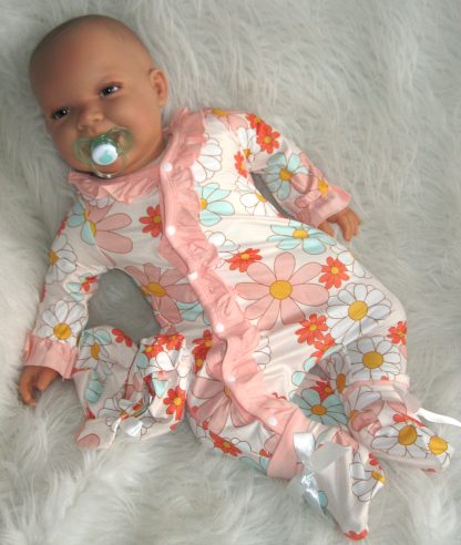 AD3i2 Levensechte Babypop soft body bruine ogen kleding speen 53 cm - Limited Edition - Afbeelding 25