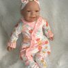 AD3i2 Levensechte Babypop soft body bruine ogen kleding speen 53 cm - Limited Edition - Afbeelding 2