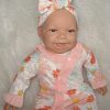 AD3i2 Levensechte Babypop soft body bruine ogen kleding speen 53 cm - Limited Edition - Afbeelding 24