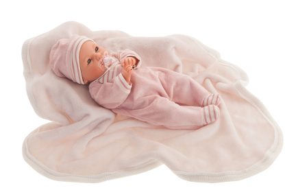 Antonio Juan pop babypop soft body slaapogen in kleding en speen 37 cm - Afbeelding 10