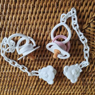 Speen 2 stuks maat Middel voor babypoppen - Let op : Zie omschrijving voor welke pop !